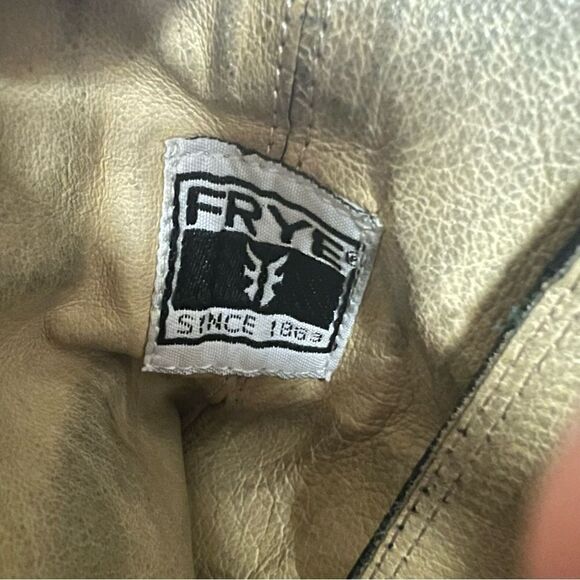 Frye “ Patty riding bootie” black leather boots Sz 8 - Picture 8 of 10